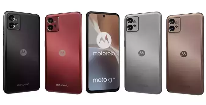 Motorola Moto G32 All Colors High Poly