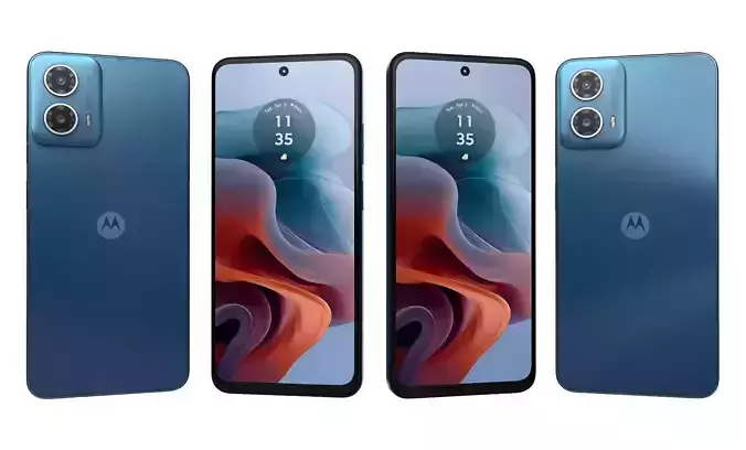 Motorola Moto G34 5G Blue High Poly