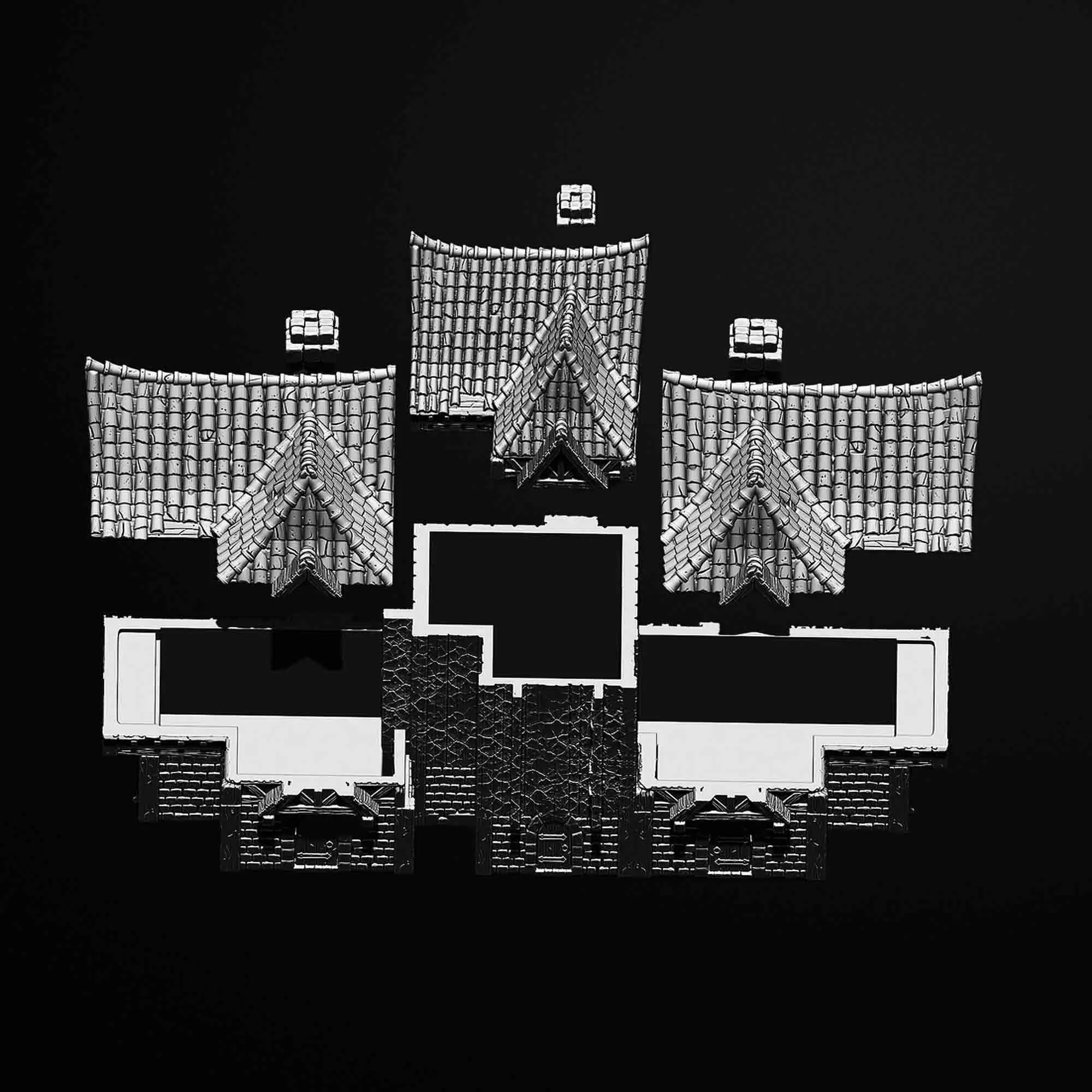 The Mansion Box Jar Fantasy STL File 3D Printable 3D print model