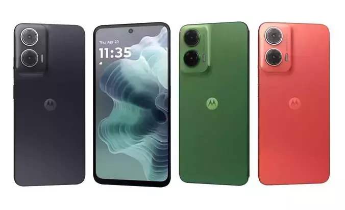 Motorola Moto G35 5G All Colors High Poly