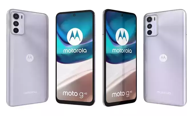 Motorola Moto G42 Purple High Poly