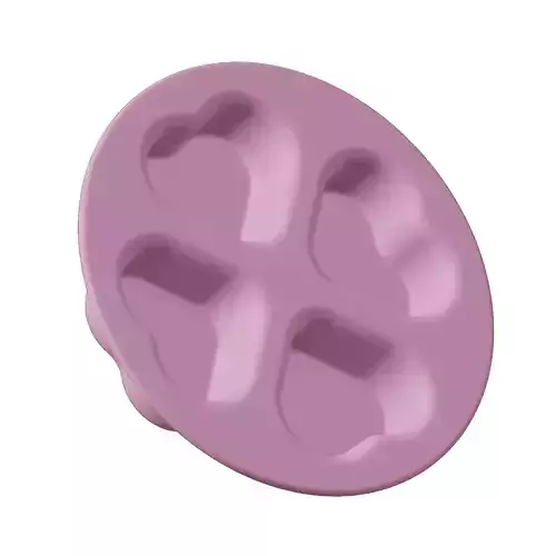 Plastic Heart Shape Cake Mold