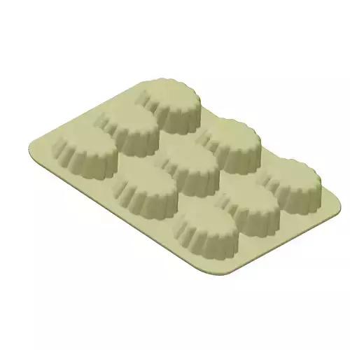 Plastic Exquisite Cup Cake Mold