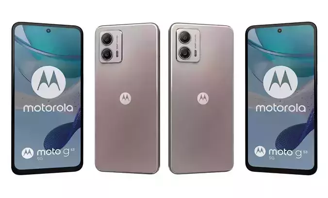Motorola Moto G53 Rose Gold High Poly 