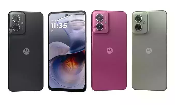 Motorola Moto G55 5G All Colors High Poly