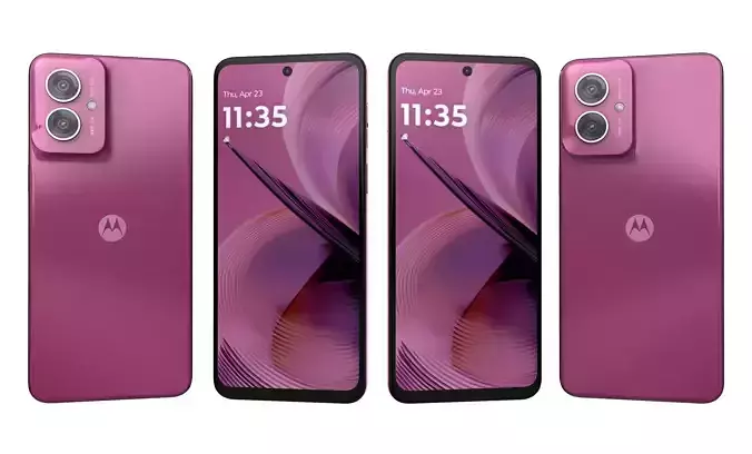 Motorola Moto G55 5G Twilight Purple High Poly