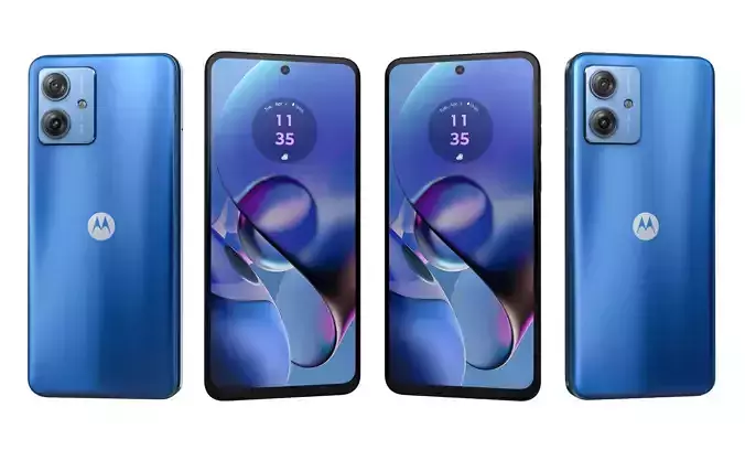 Motorola Moto G64 Blue High Poly