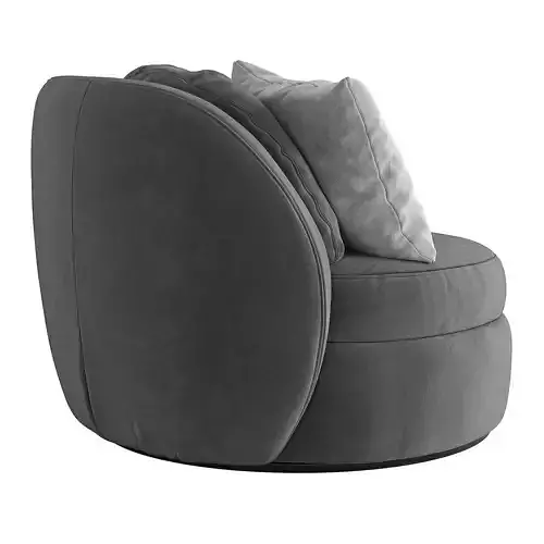 Ronda swivel chair 3D model 5