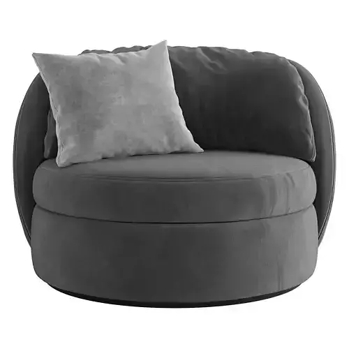 Ronda swivel chair 3D model 2