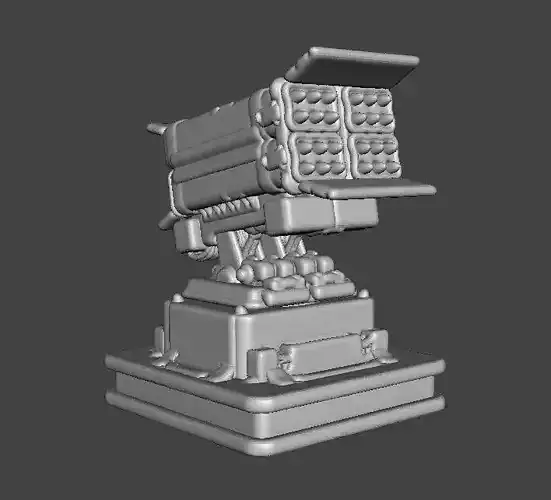 6MM SCALE HD2 SAM TURRET MINIATURE MODELS FOR SCIFI GAMES