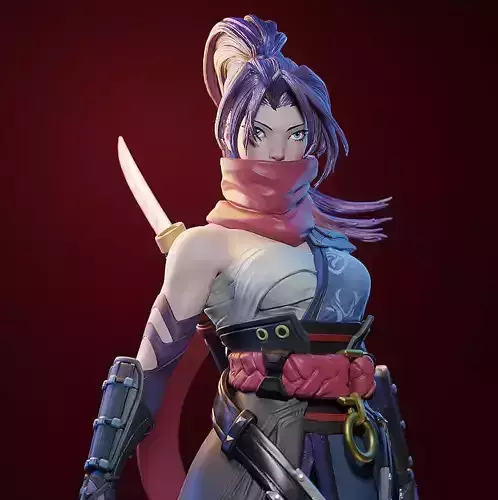 Psylocke  character by E S Monster