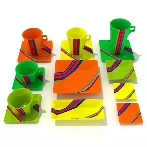 78 models of porcelain dishes