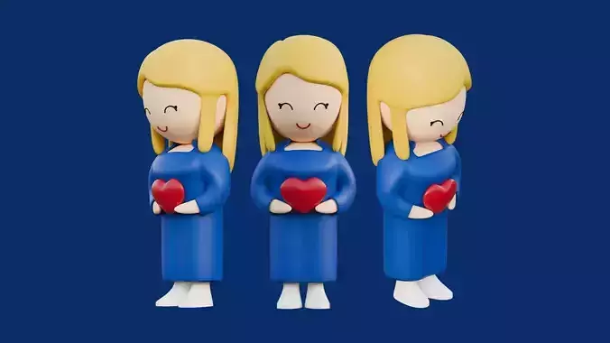 Valentine Female Character