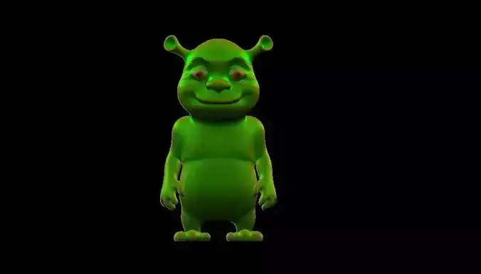 Shrek Toy Model
