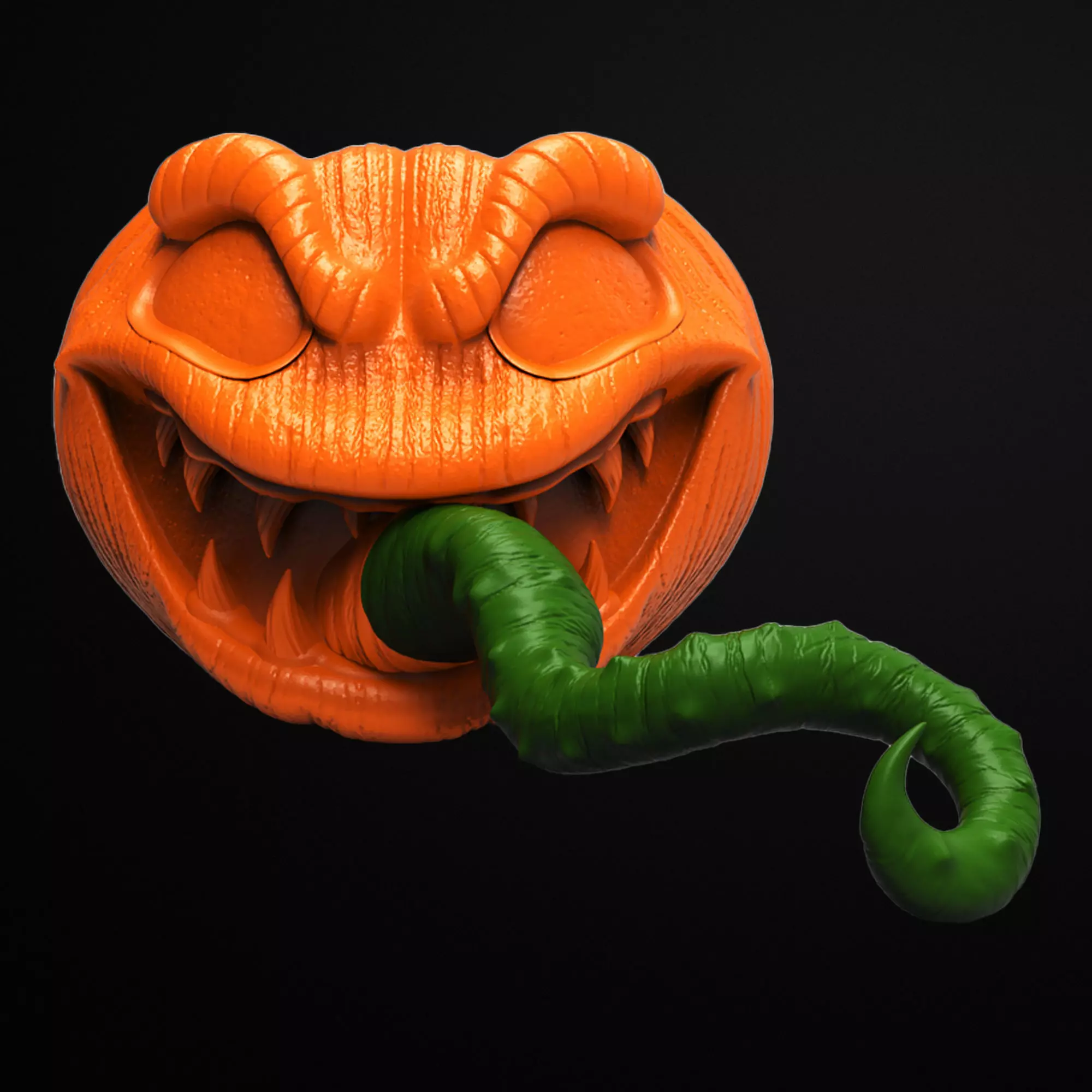 Vipper Pumpkin 3D Printable STL File 3D print model
