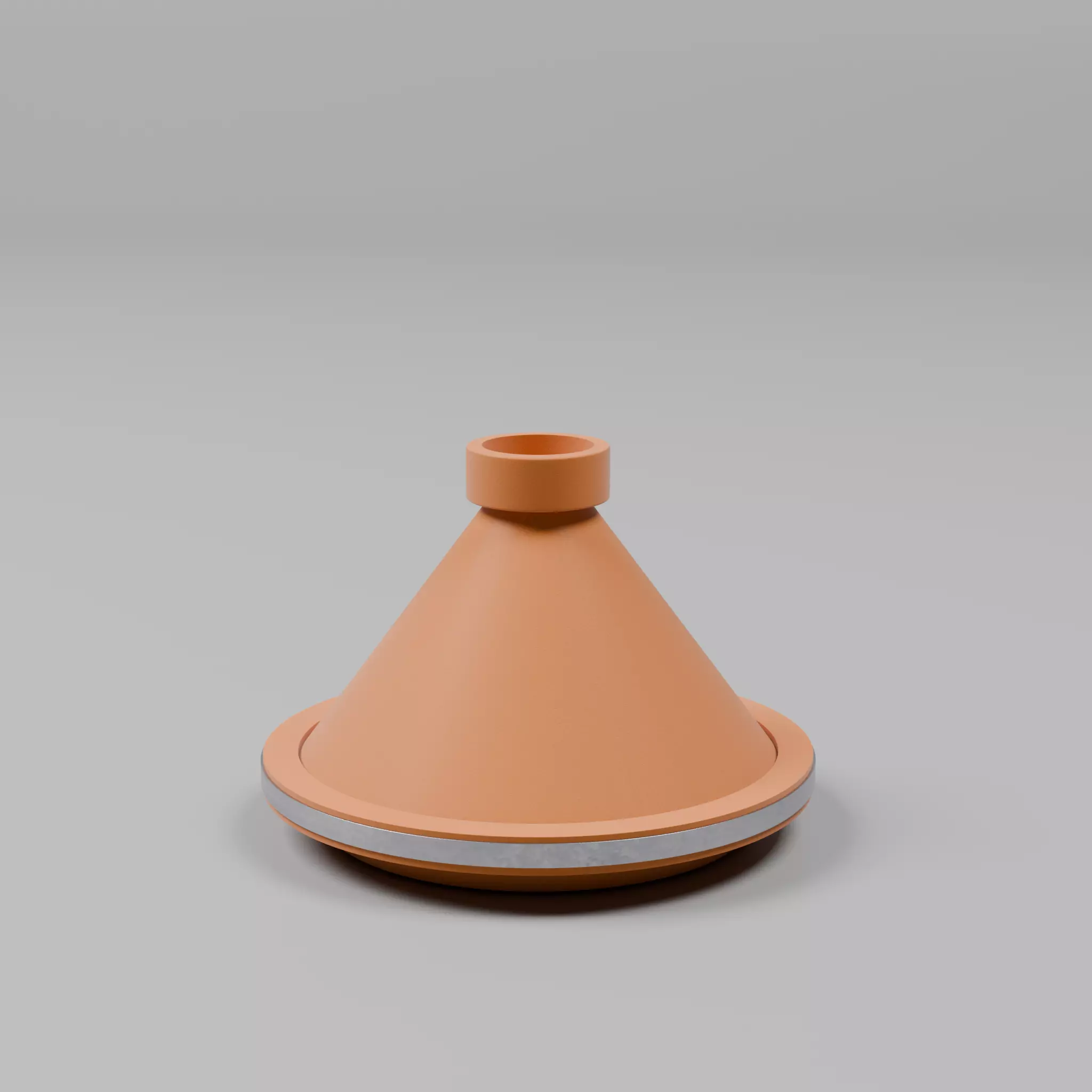 Traditional Moroccan Tagine Pot Low-poly 3D model