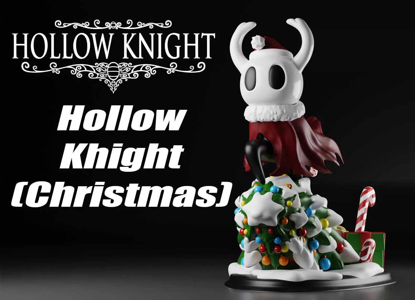 hollow knight christmas 3D print model