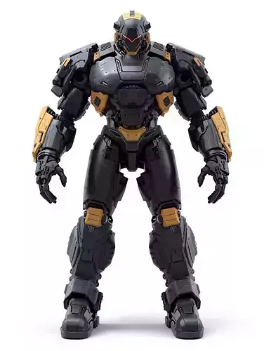 Steampunk Armored Lion 3D Mode