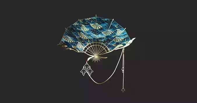 golden war fans model