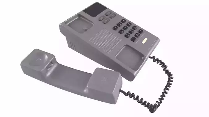 Telephone 3D Model 3D Model