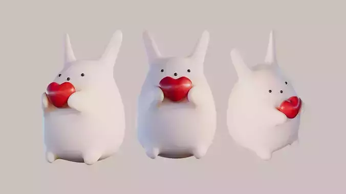 Valentine Cute Rabbit