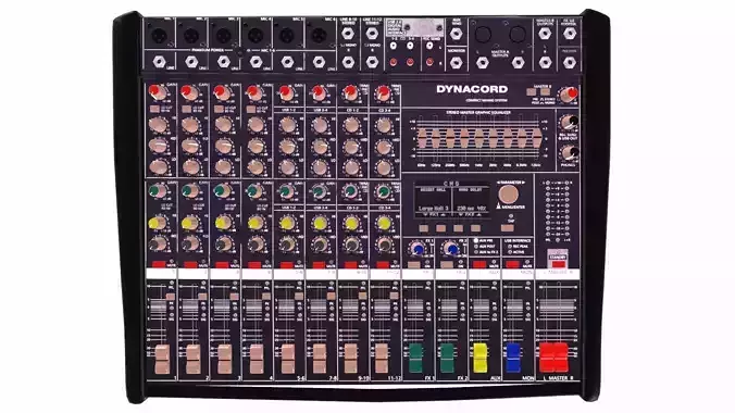 DYNACORD Live Mixing Console Roland  3D Model