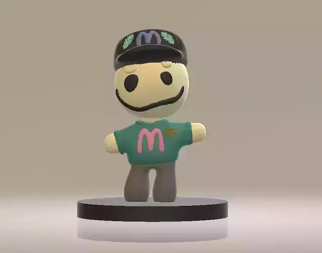 Mini McStyle Character 3D Printable Model