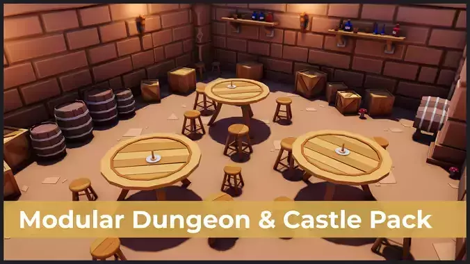 Modular Dungeon and Castle Pack Stylized