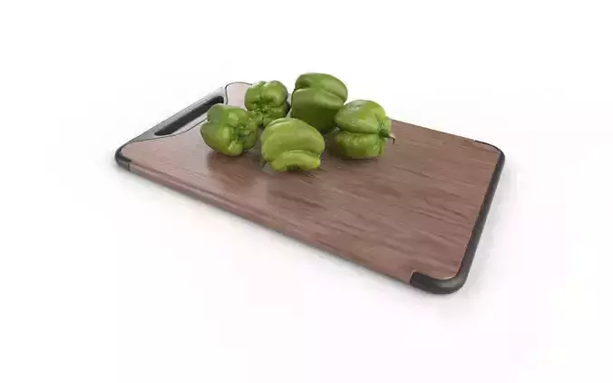 BellPepper  Set02 Low-poly 3D model 4