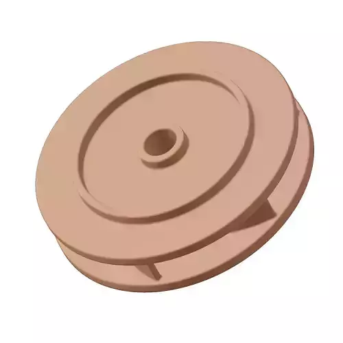 Plastic Premium Enclosed Impeller Toy