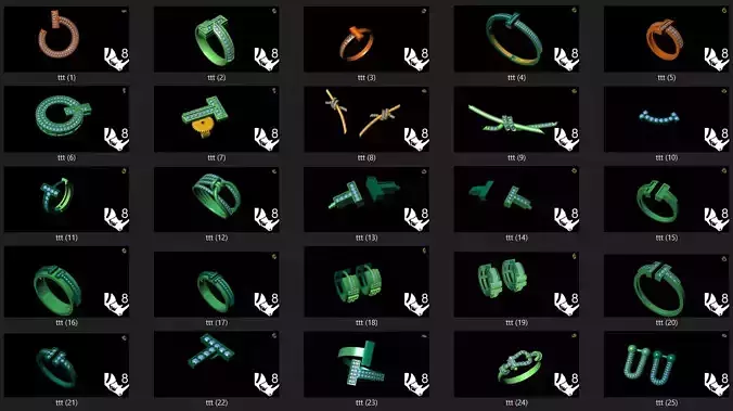 Industrial Chic Jewelry Collection