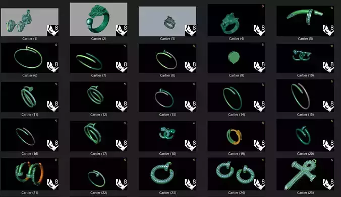 A Collection of Familiar Yet Unusual Jewelry