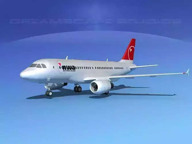 Airbus A319 Northwest Airlines 2