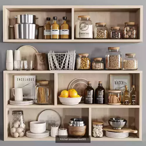 Kitchen Accessories Collection vol 13 3D Model Pack 6
