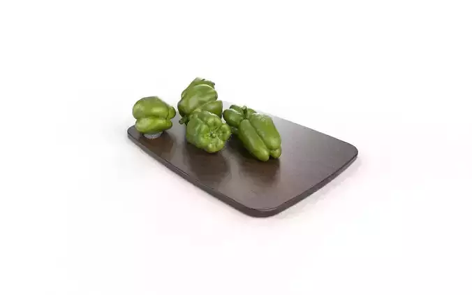 BellPepper  Set03 Low-poly 3D model 5
