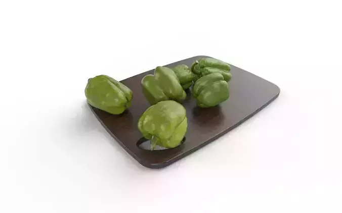 BellPepper  Set03 Low-poly 3D model 4