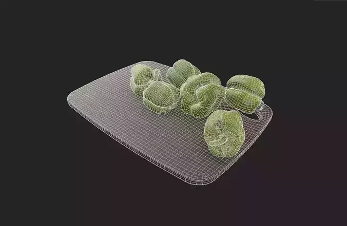 BellPepper  Set03 Low-poly 3D model 2