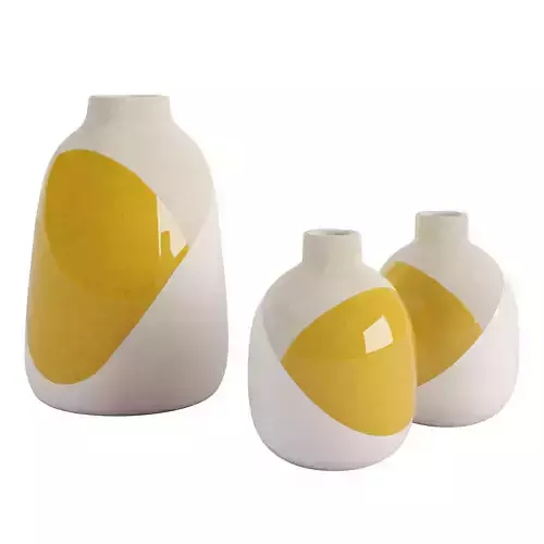 Dipped Glaze Ceramic Bud Vase