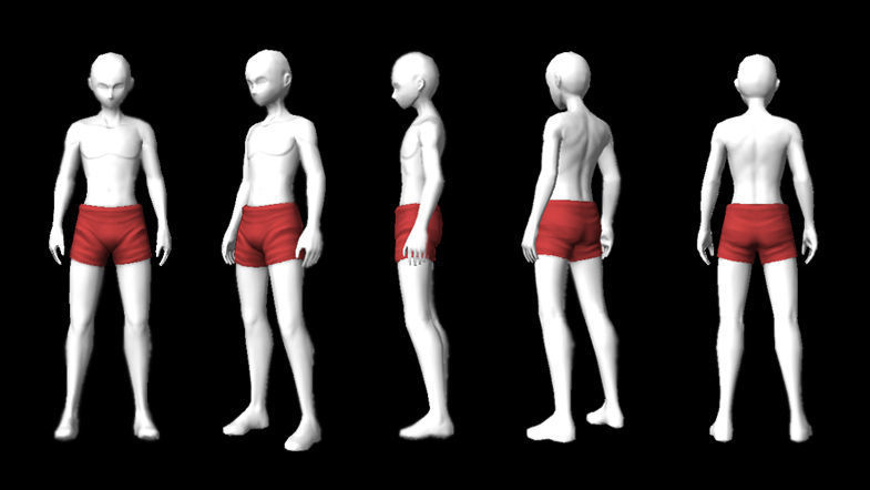 Jeremy - Base Male Character Free low-poly 3D model_2