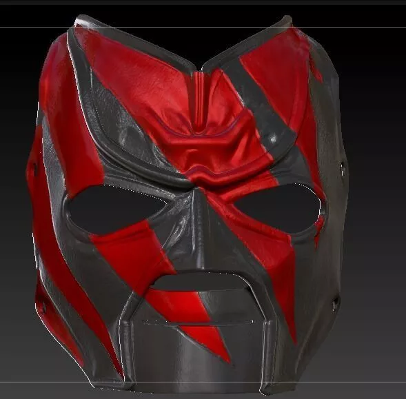Kane The Big Red Machine 3d mask 3D print model