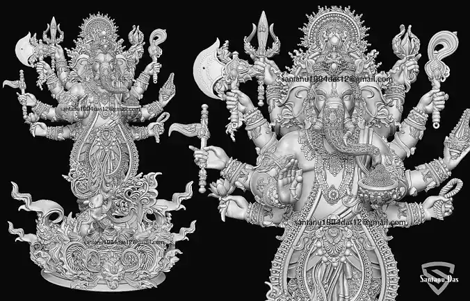 Ganesh Ganpati Bappa STL