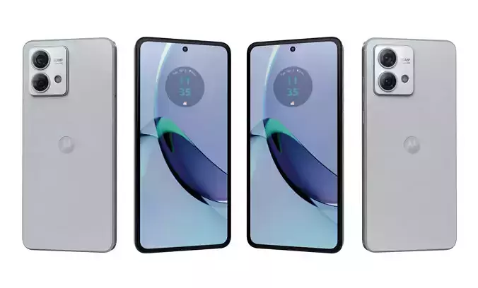 Motorola Moto G84 White High Poly