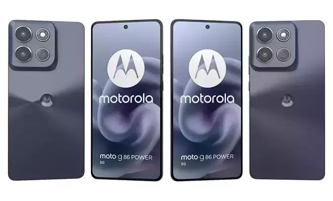 Motorola Moto G86 Power Black High Poly