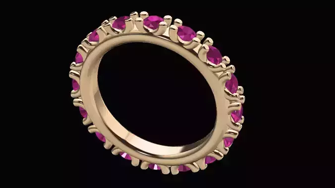 Full Eternity Four-Prong Band File Item 74