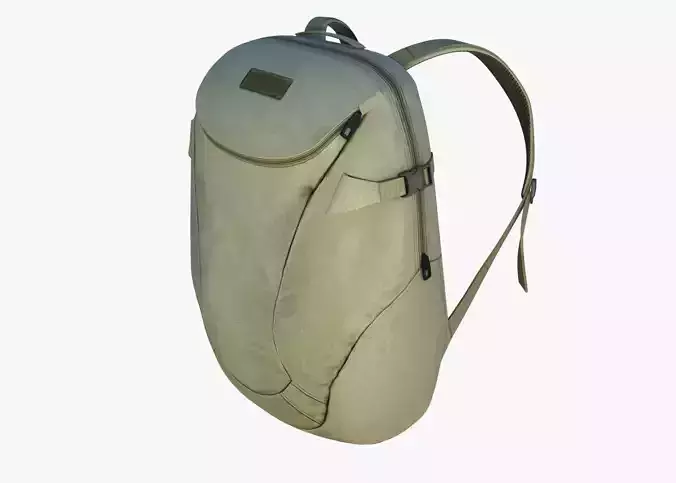 Backpack  Max obj fbx Low-poly 3D model