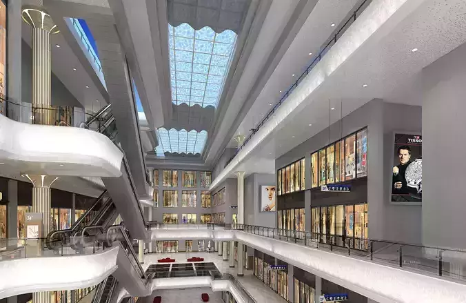 Modern Shopping Mall 05