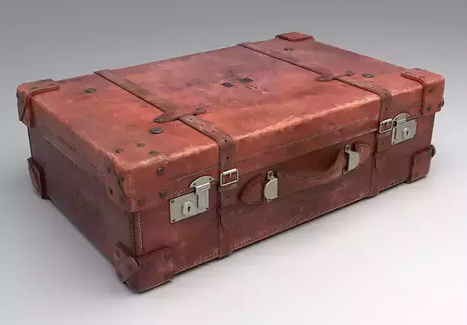 Old Leather Suitcase