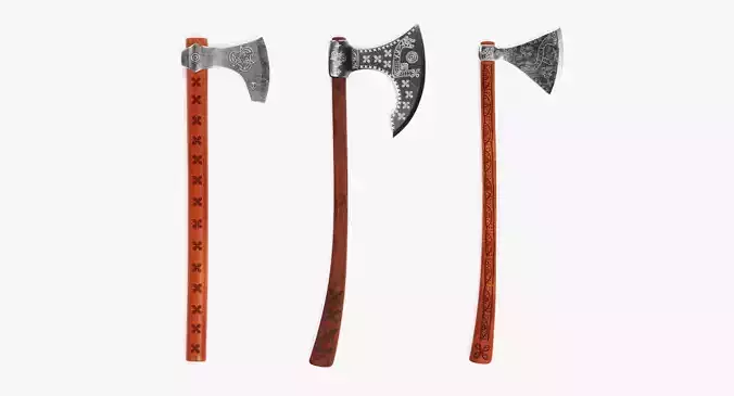 -Viking Axes-