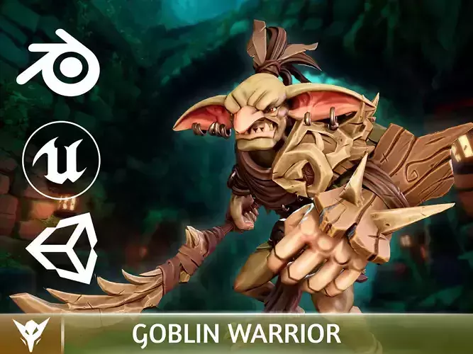 Stylized Goblin Warrior