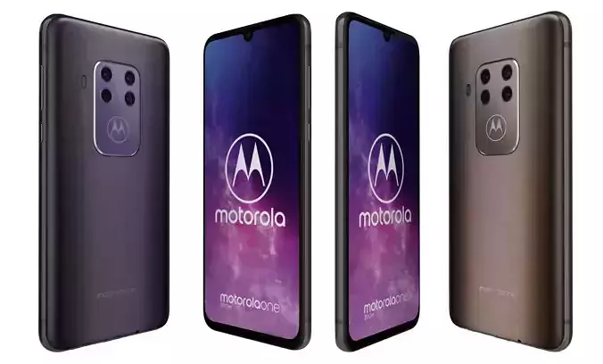 Motorola One Zoom All Colors High Poly